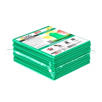Мешки для мусора 160 л, зеленые, в пачке 10 шт., ПВД, 40 мкм, 900х1100 мм, i-Bag в Твери