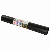 Мешки для мусора 240 л, черные, в рулоне 5 шт., ПВД 80 мкм, 1400х900 мм, LAIMA, 605339 в Твери