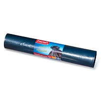Мешки для мусора 240 л, черные, в рулоне 20 шт., ПВД 35 мкм, 1400х900 мм, PACLAN Big&Strong, 600823 в Твери
