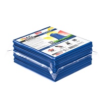 Мешки для мусора 160 л, синие, в пачке 10 шт., ПВД, 40 мкм, 900х1100 мм, i-Bag в Твери