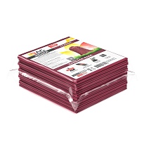 Мешки для мусора 160 л, бордовые, в пачке 10 шт., ПВД, 40 мкм, 900х1100 мм, i-Bag в Твери